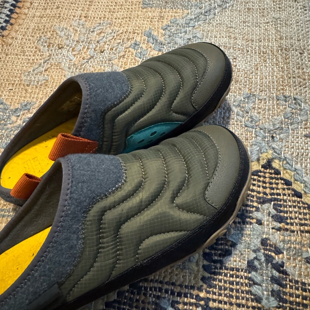 Olive Green Slip-On Shoes